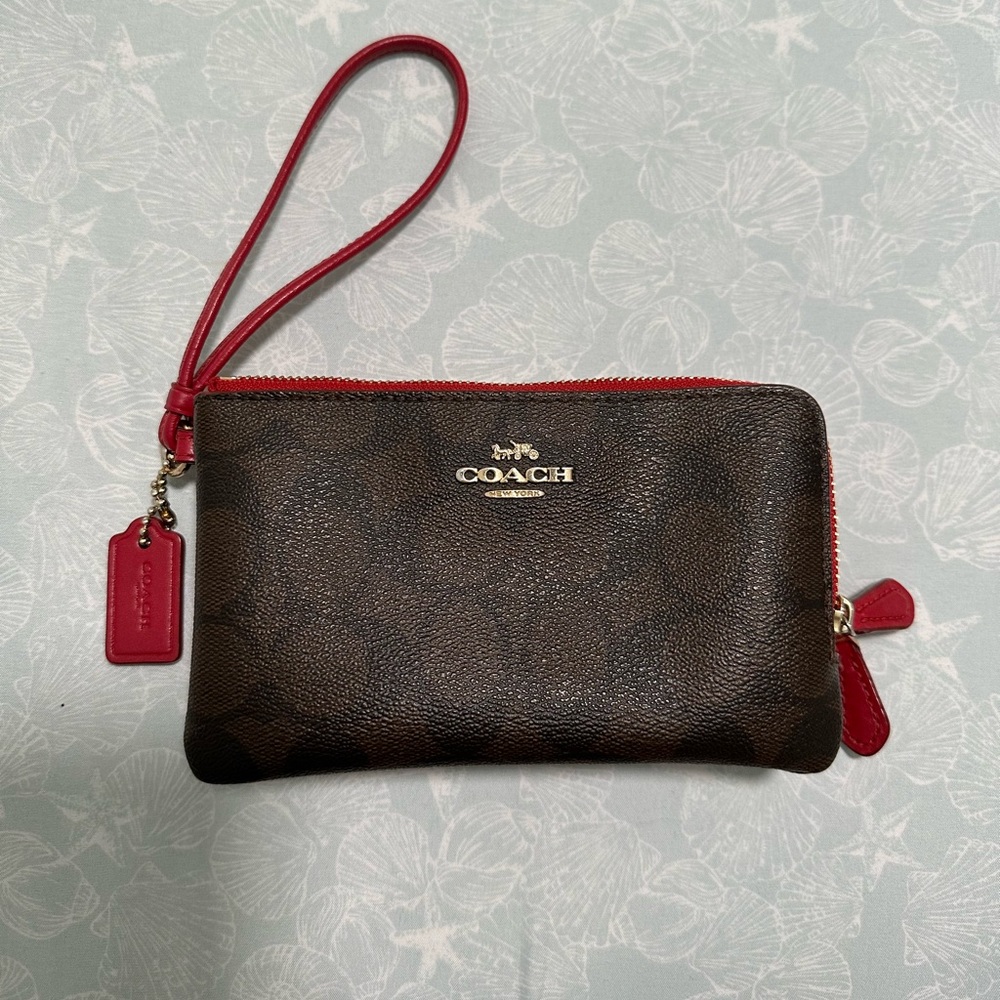 Coach wristlet